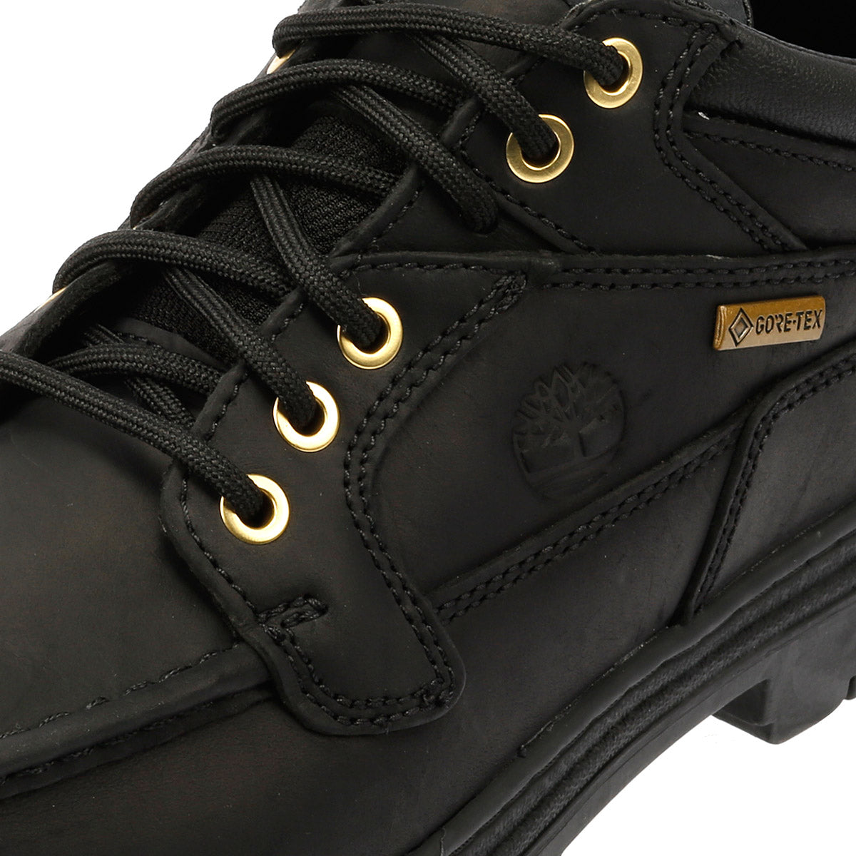 Timberland Heritage Mid Lace Gore-Tex Schwarze Farbe Herrenlederstiefel