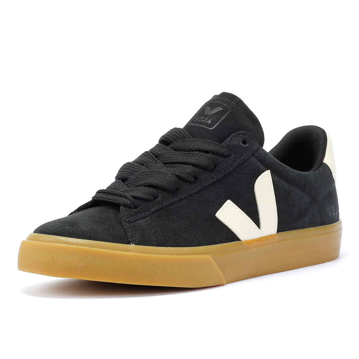 Veja Campo Wildleder Herren Sneaker In Schwarz