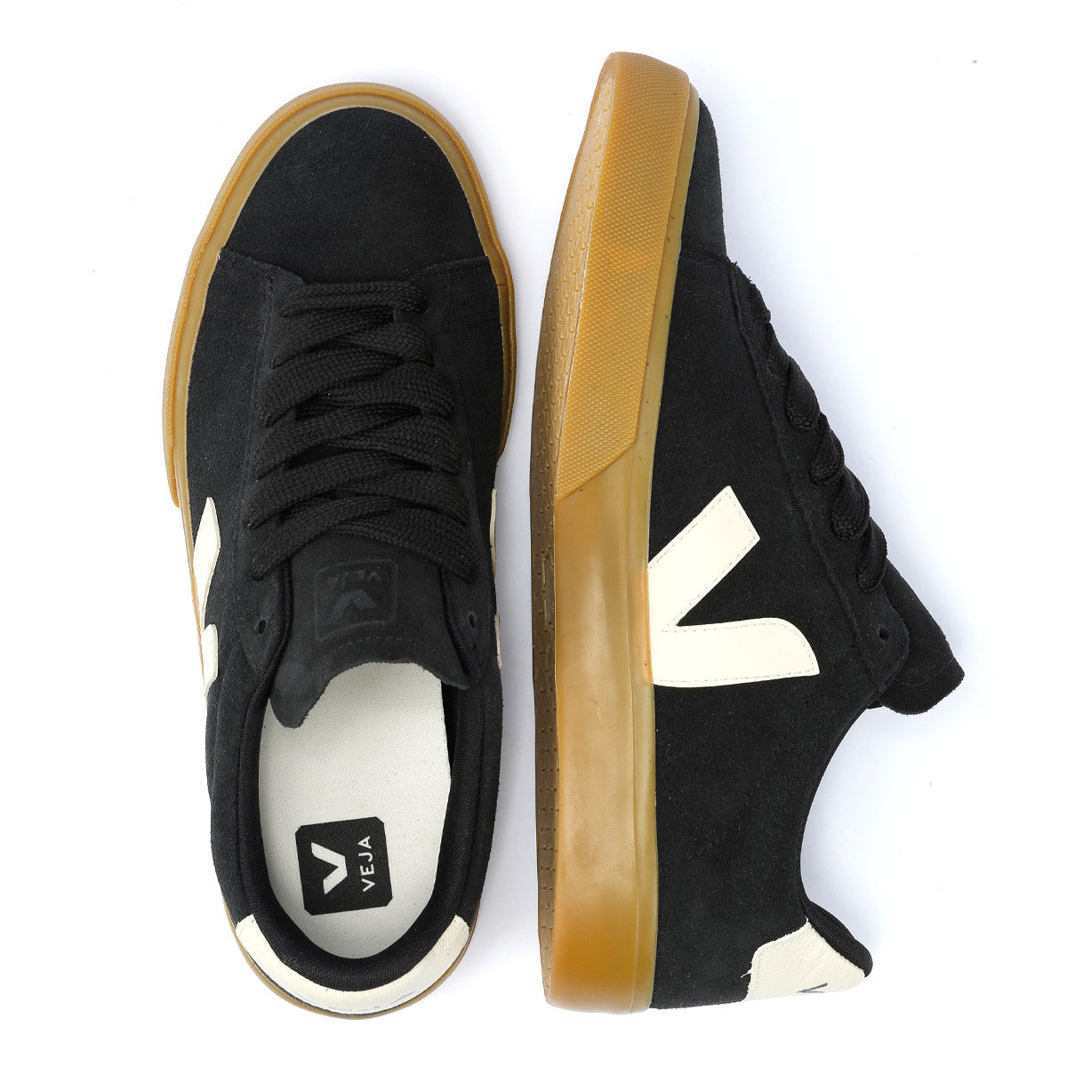 Veja Campo Wildleder Herren Sneaker In Schwarz