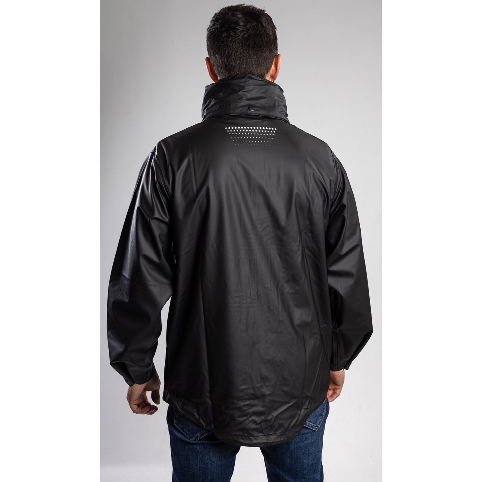 Helly Hansen Workwear Voss Unisex Erwachsene Schwarze Regenjacke