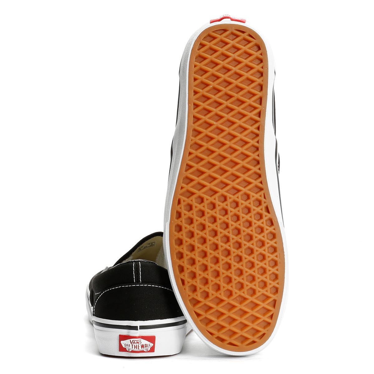 Vans Classic Slip-On Leinwand Schwarze Turnschuhe