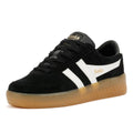 Gola Grandslam Suede Damenschwarze Turnschuhe