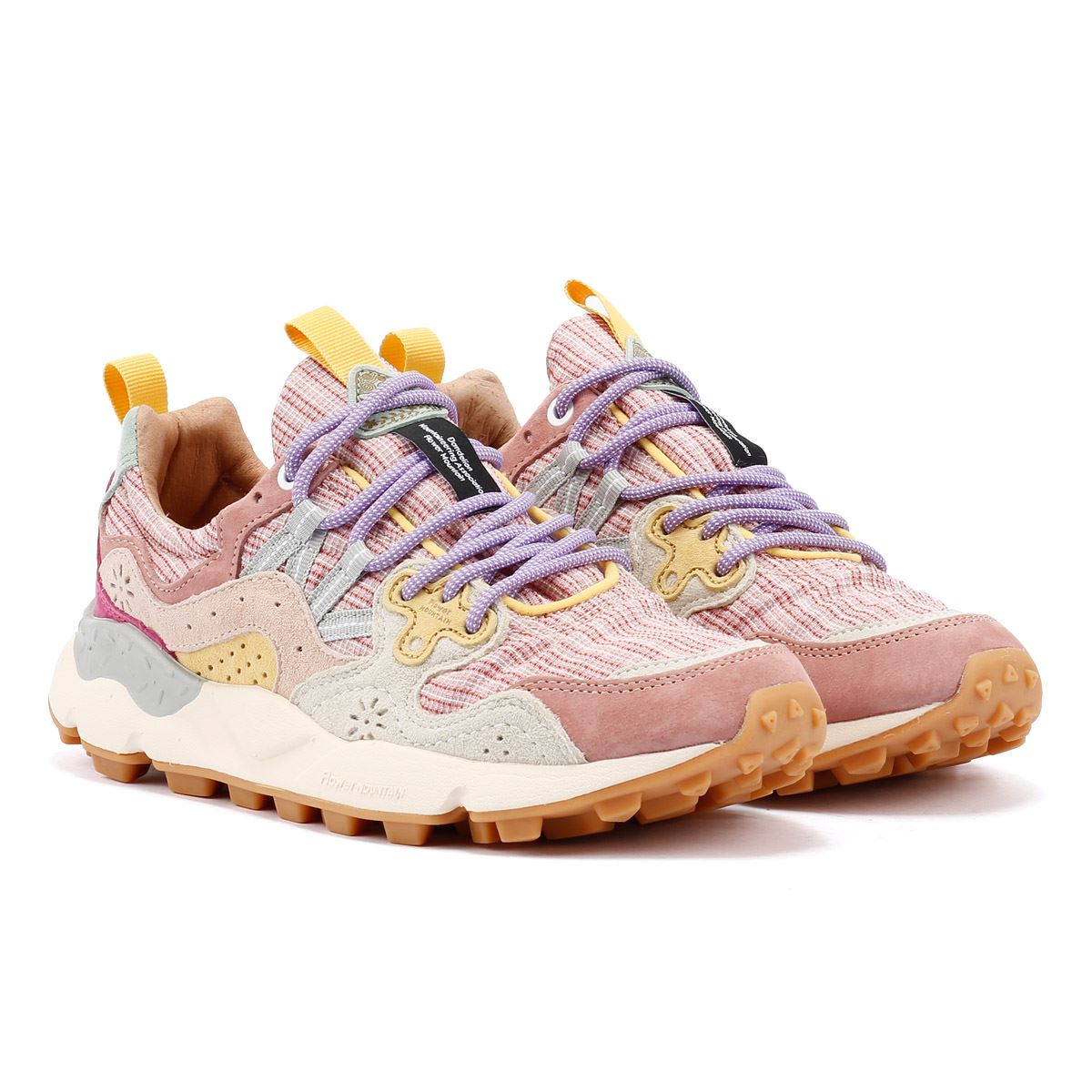 Flower Mountain Yamano 3 Damen Rosa Turnschuhe