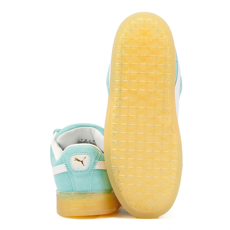 Puma Suede XL Wildleder Aqua Turnschuhe