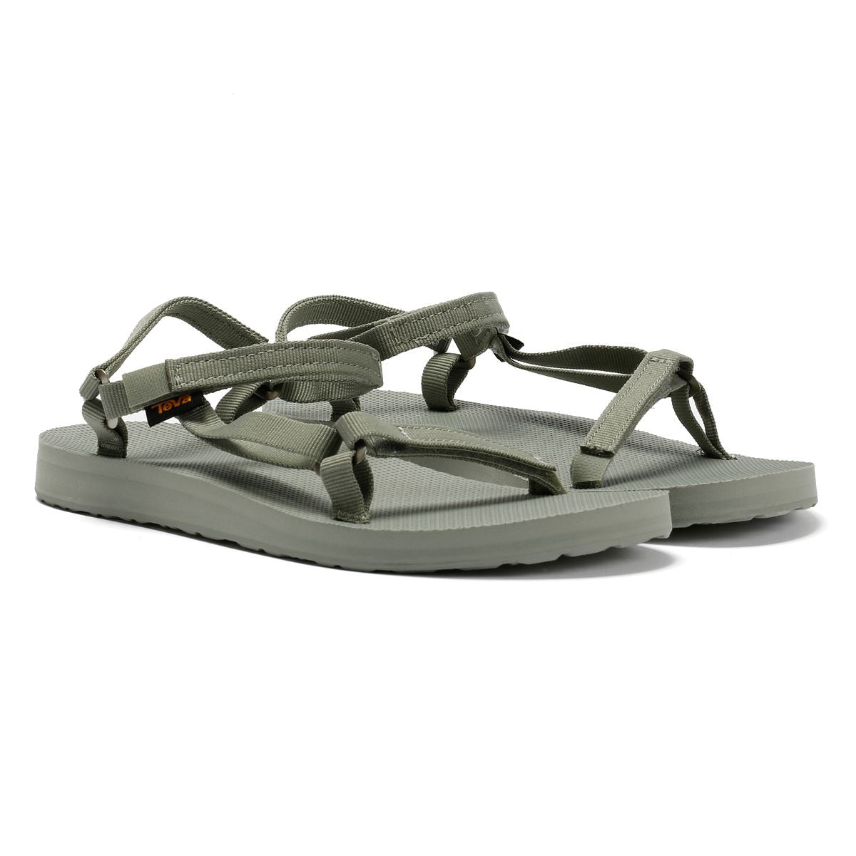Teva Original Universal Slim Damen Grüne Sandalen