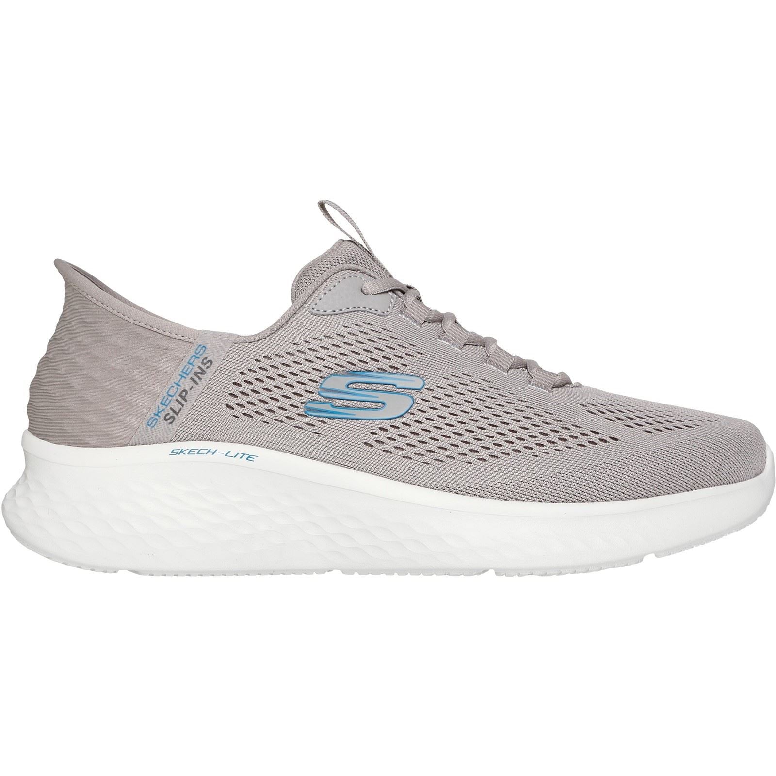 Skechers Skech-Lite Pro Primebase Textile Herren Sneaker In Taupe/Braun