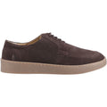 Hush Puppies Rafael Herren Mokassin Schuhe aus Wildleder in Schokoladenfarbe