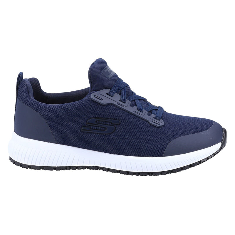 Skechers Workwear Squad SR Textil Damen Navy Sicherheits Sneakers