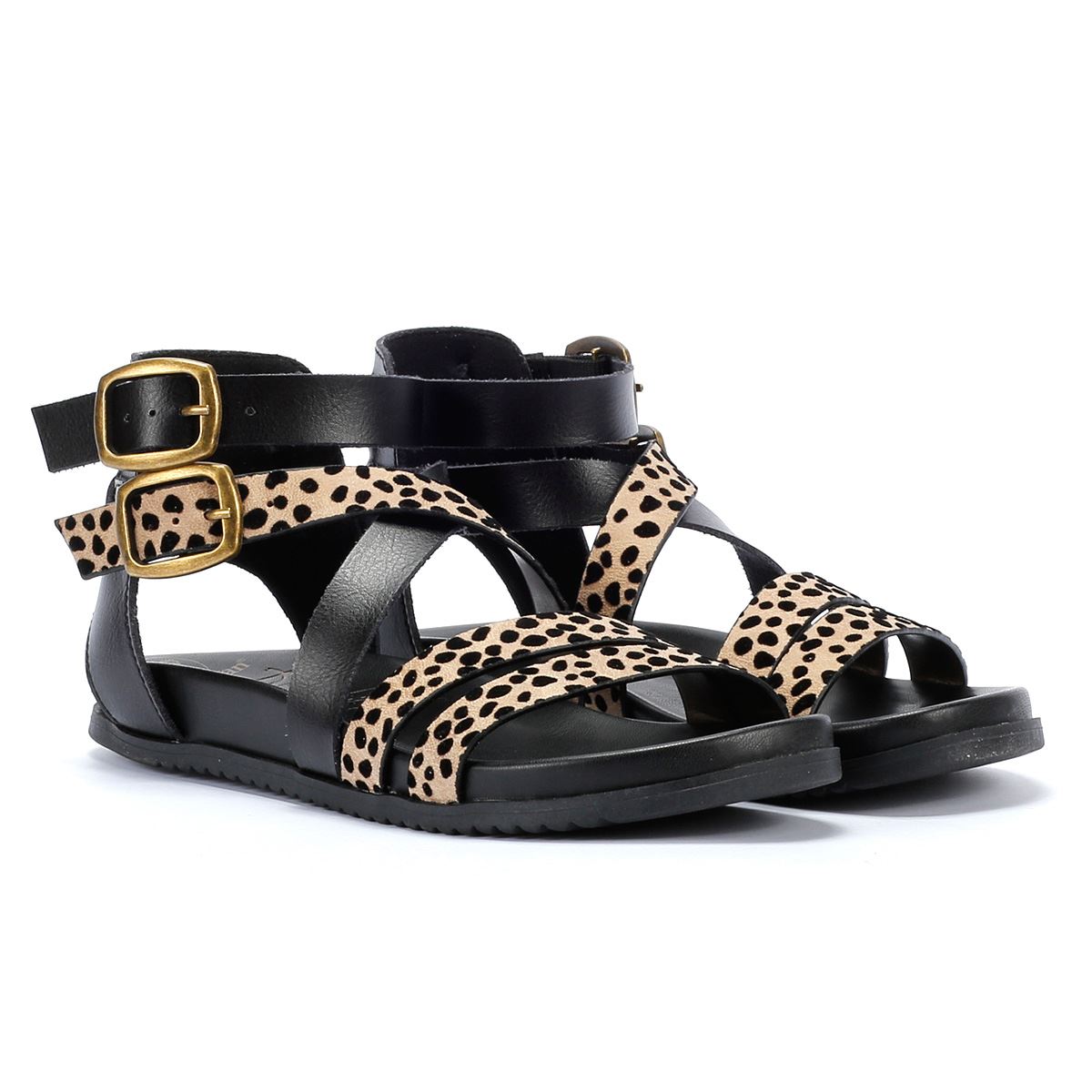 Blowfish Malibu Candie Damen-Leoparden-Sandalen