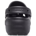 Crocs Classic Platform Damen Clogs Aus Thermoplast In Schwarz