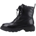Hush Puppies Rhea Damenlederstiefel In Schwarz