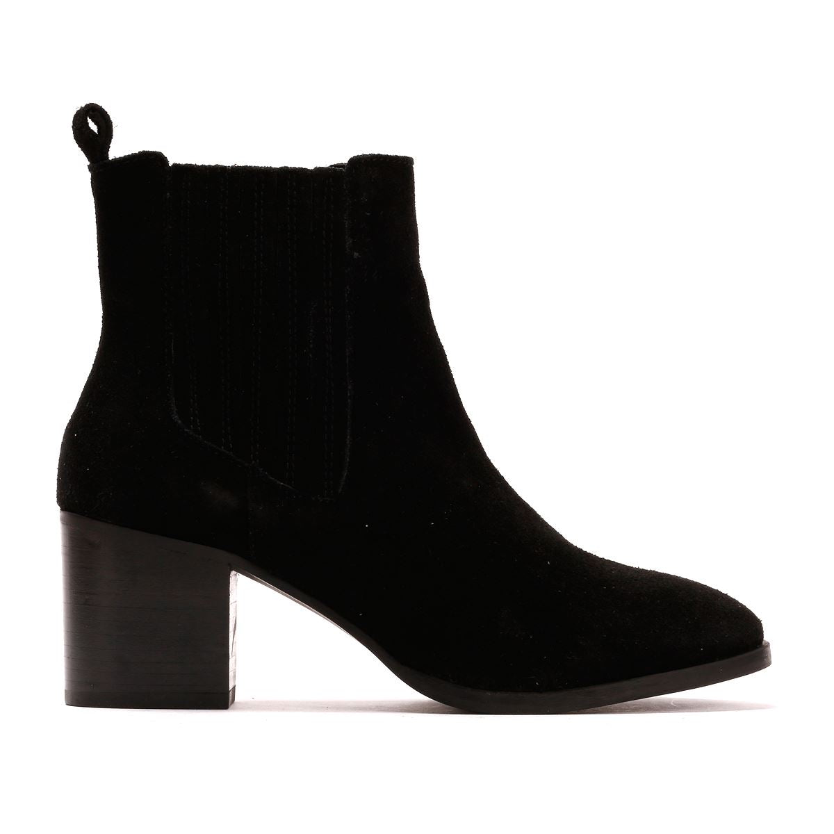 Osprey London The Naples Wildlederschwarze Damenstiefel