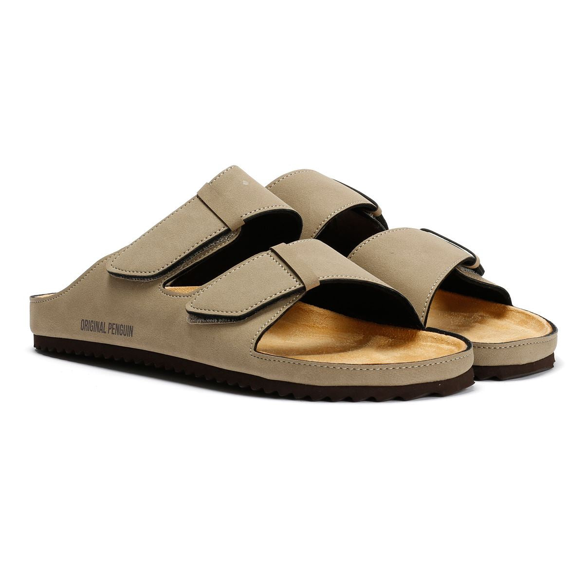 Penguin Panache Herren Beigen Sandalen