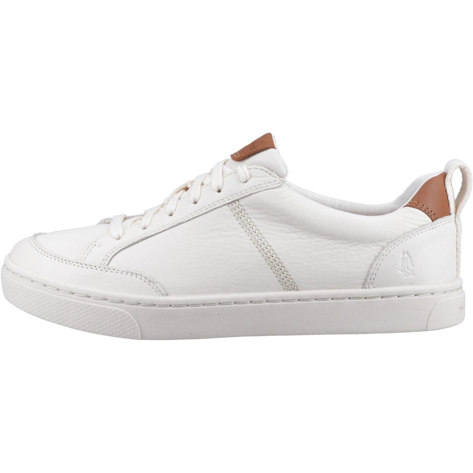 Hush Puppies The Good Low Top Weiße Ledersneaker Für Herren