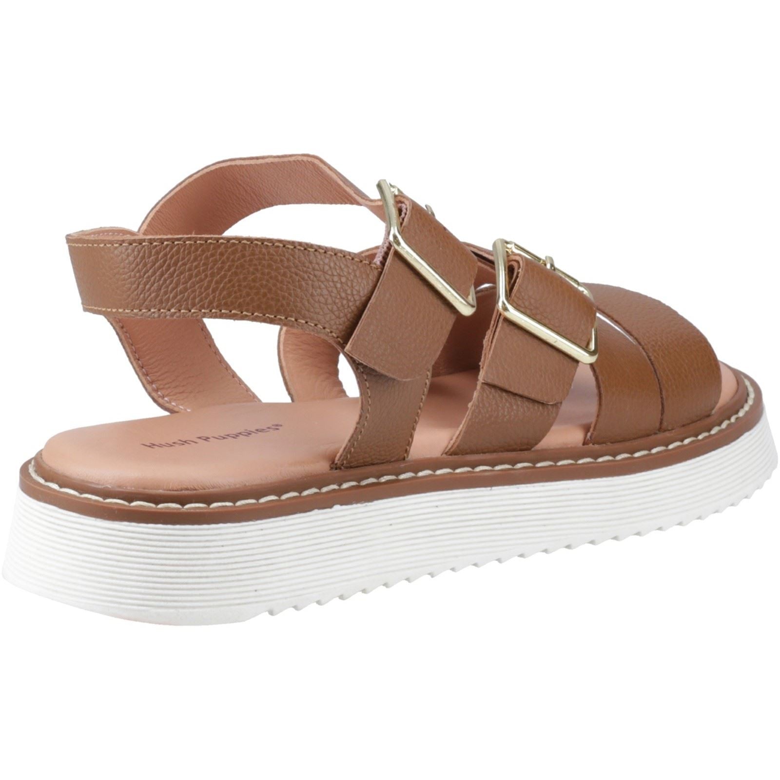 Hush Puppies Cady Damen Sandalen Aus Leder In Tan