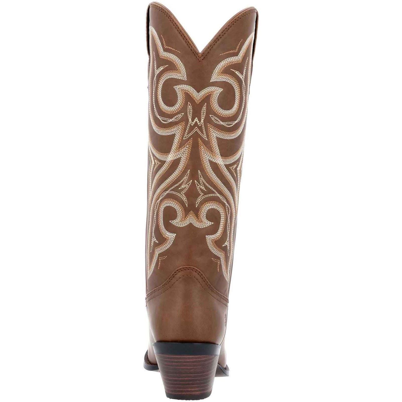 Durango Crush Textile Damen Stiefel In Milchschokoladenfarbe