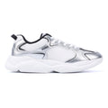 Hugo Leon Tennis Damen Silberne Sneaker