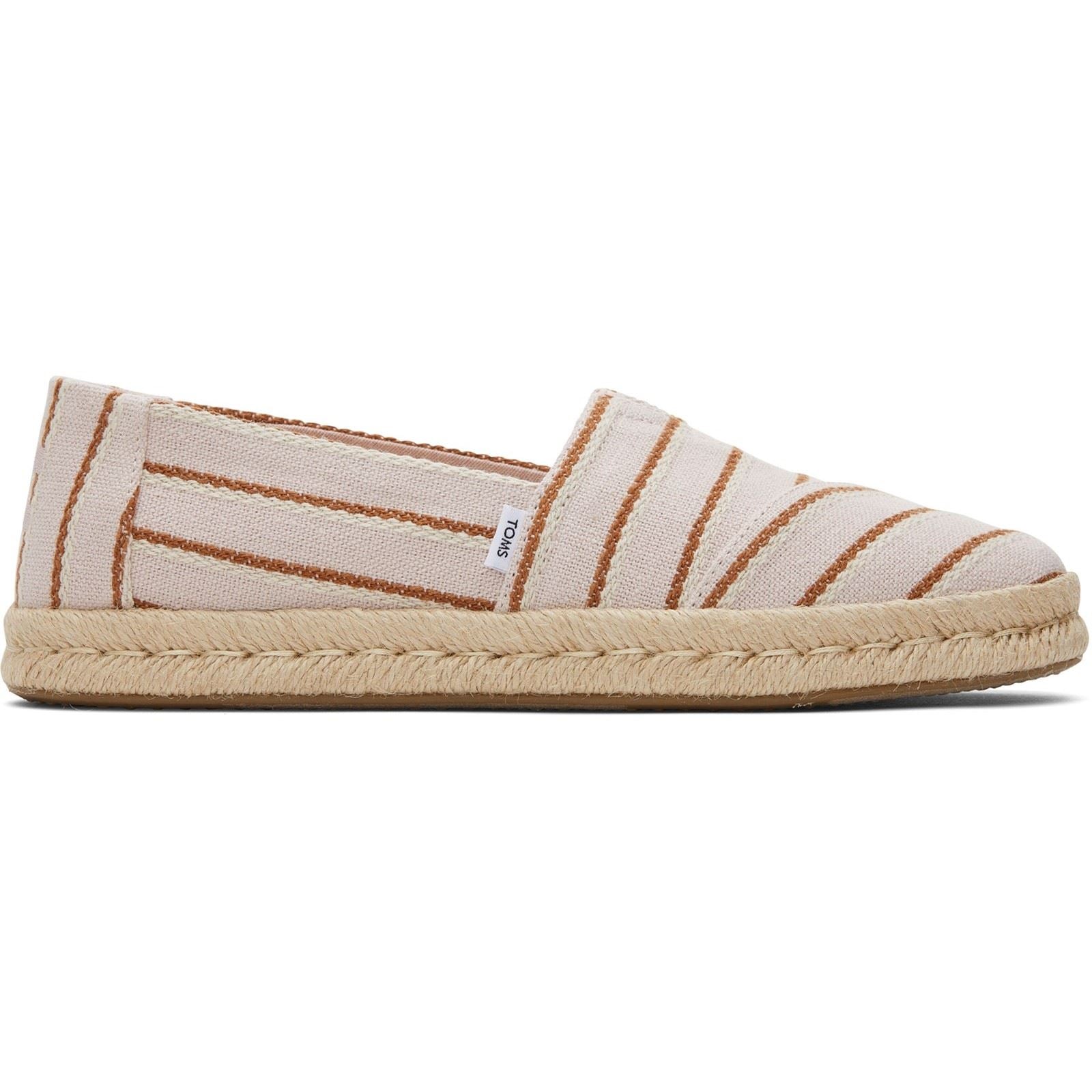 TOMS Alpargata Rope 2.0 Hundert Prozent Baumwolle Damen Ballet Pink Espadrilles