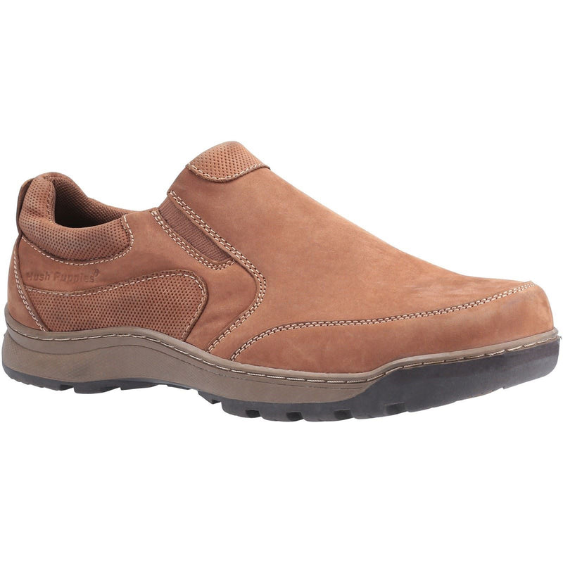 Hush Puppies Jasper Herrenslipper Aus Hellem Nubukleder