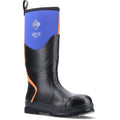 Muck Boots Chore Max S5 Gummistiefel in Blau/Orange