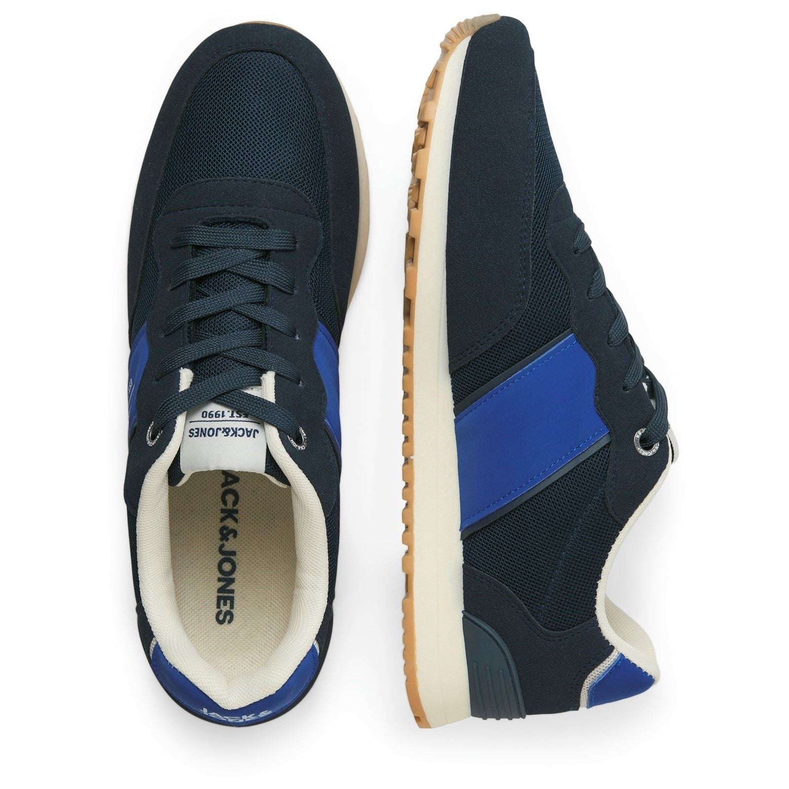 Jack & Jones Spirit Runner Polyurethan Herren Mittelalterliche Blaue Sneakers