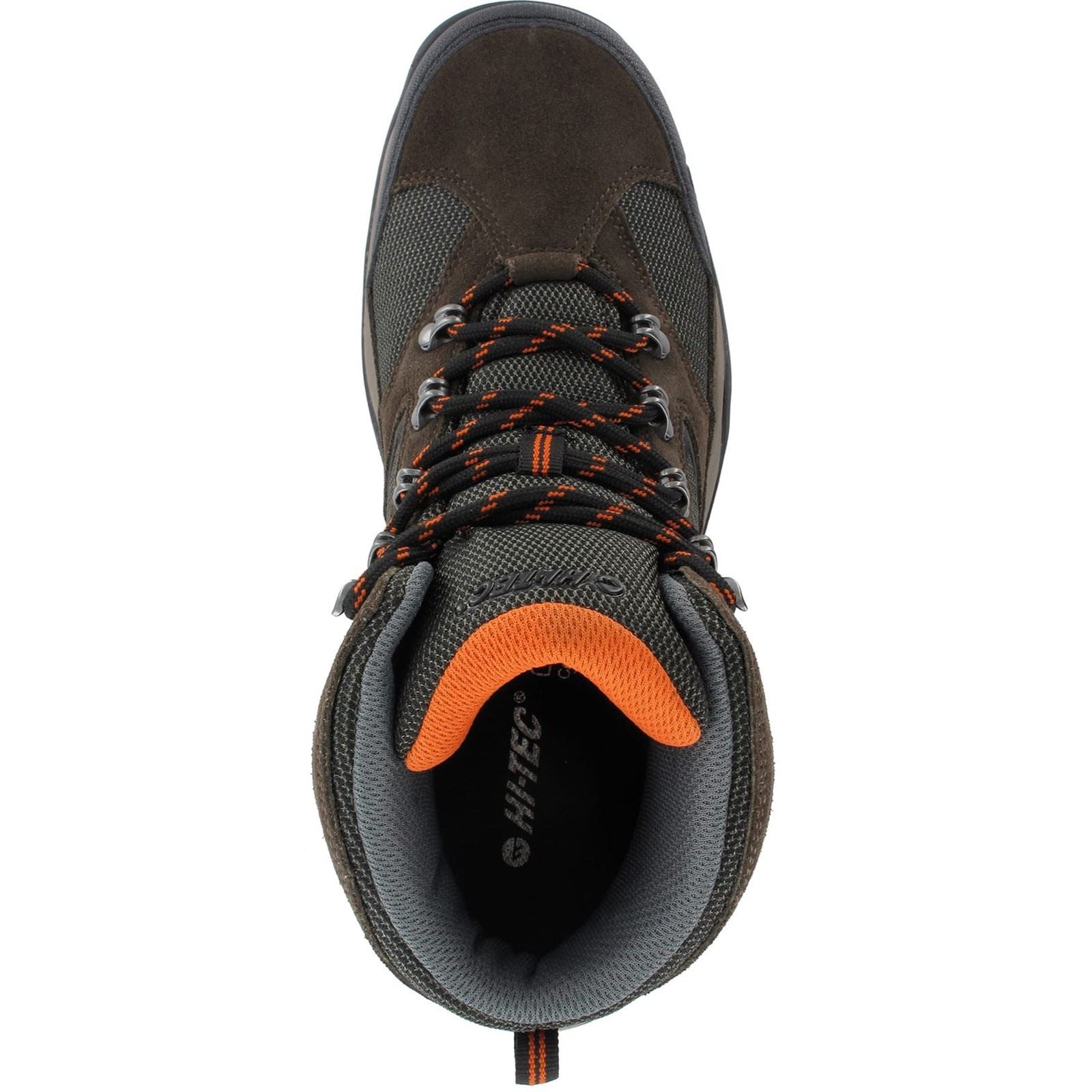 Hi-Tec Storm Wide Herren Wanderstiefel Aus Wildleder In Dunkelschokolade/Dunkeltaupe