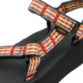 Teva Flatform Universal Damen Gelbe Sandalen