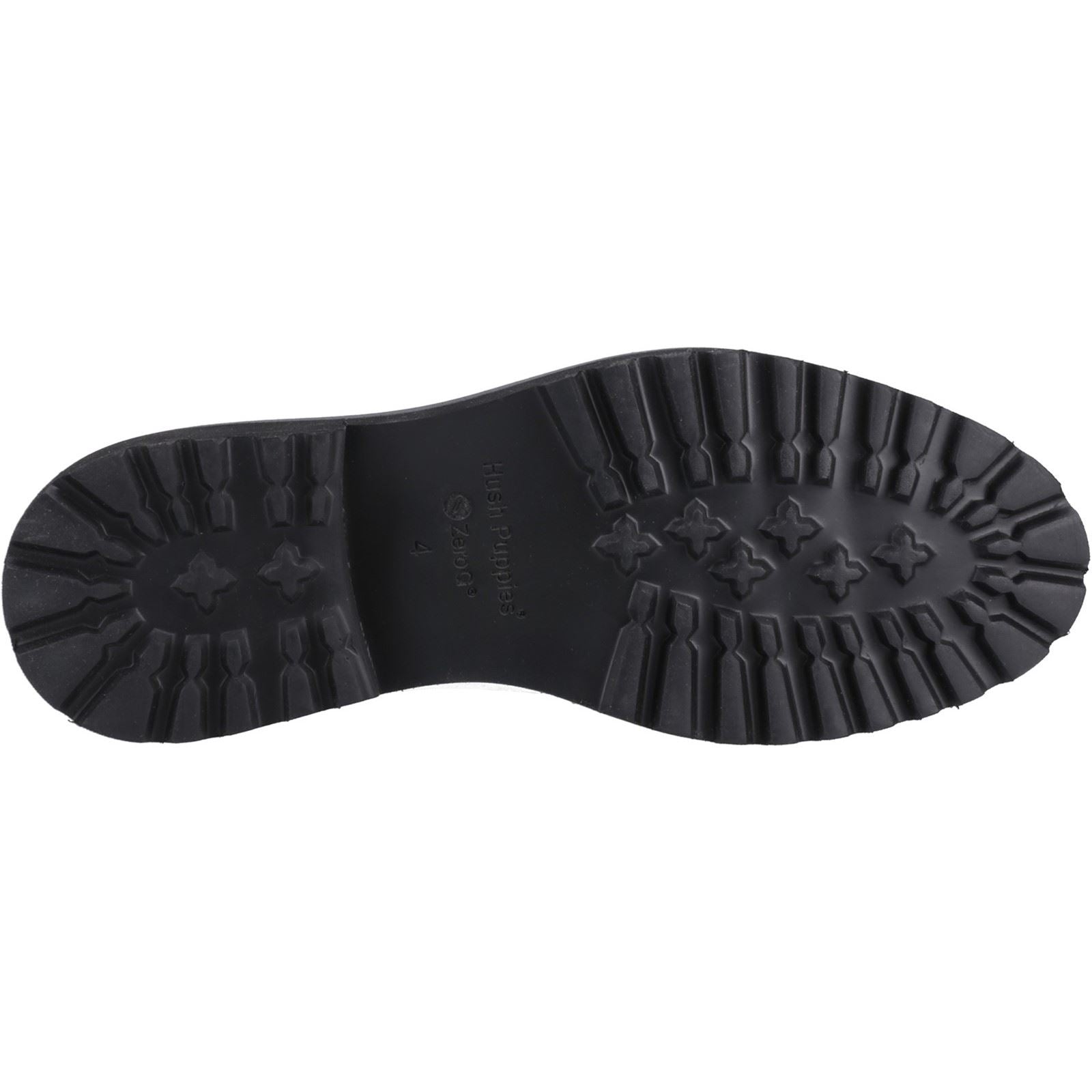 Hush Puppies Gianna Leder Damen Silber Loafers