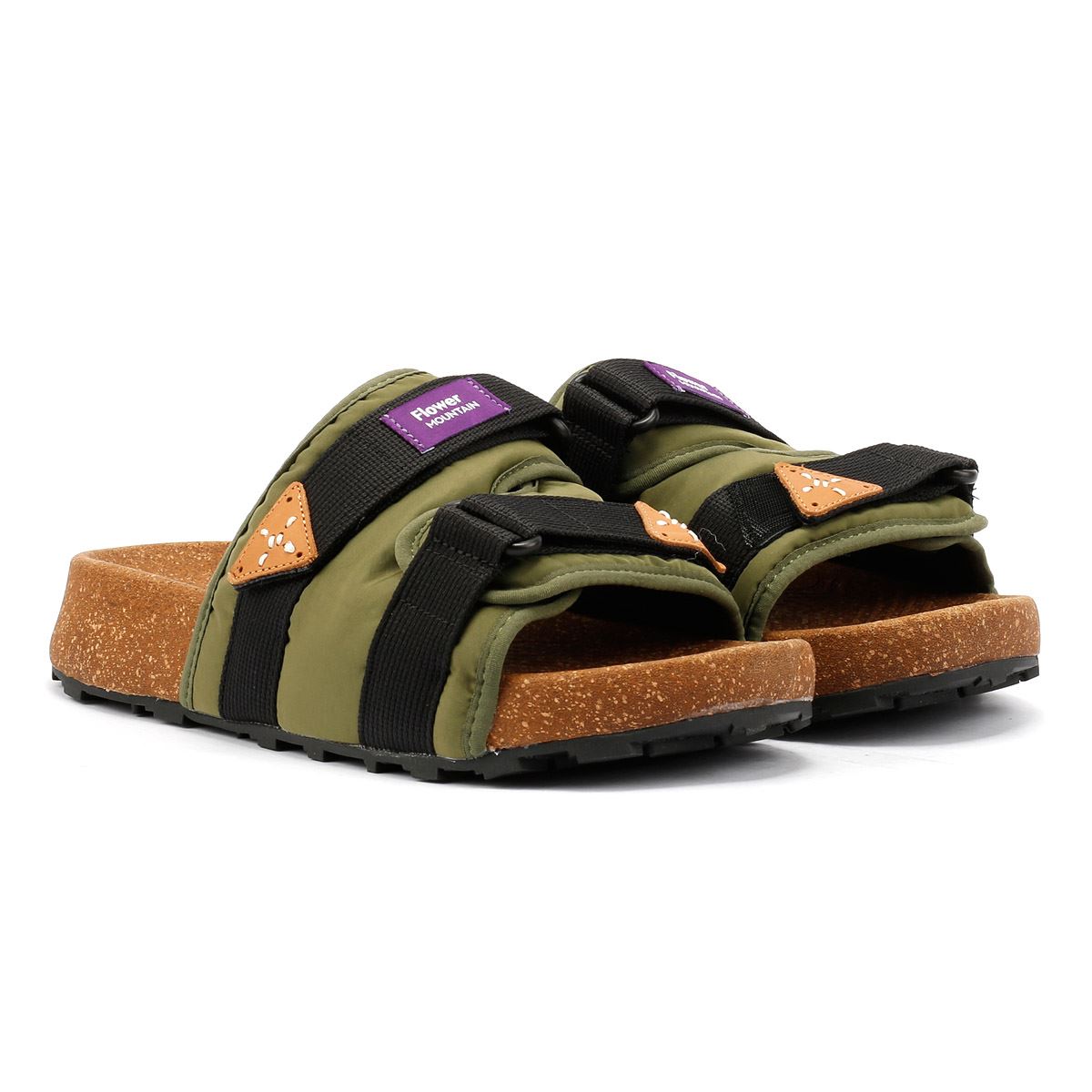 Flower Mountain Niwa Slider Nylon Grüne Slides