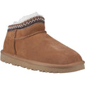 Hush Puppies Sloane Damenhausschuhe aus Veloursleder in Tan