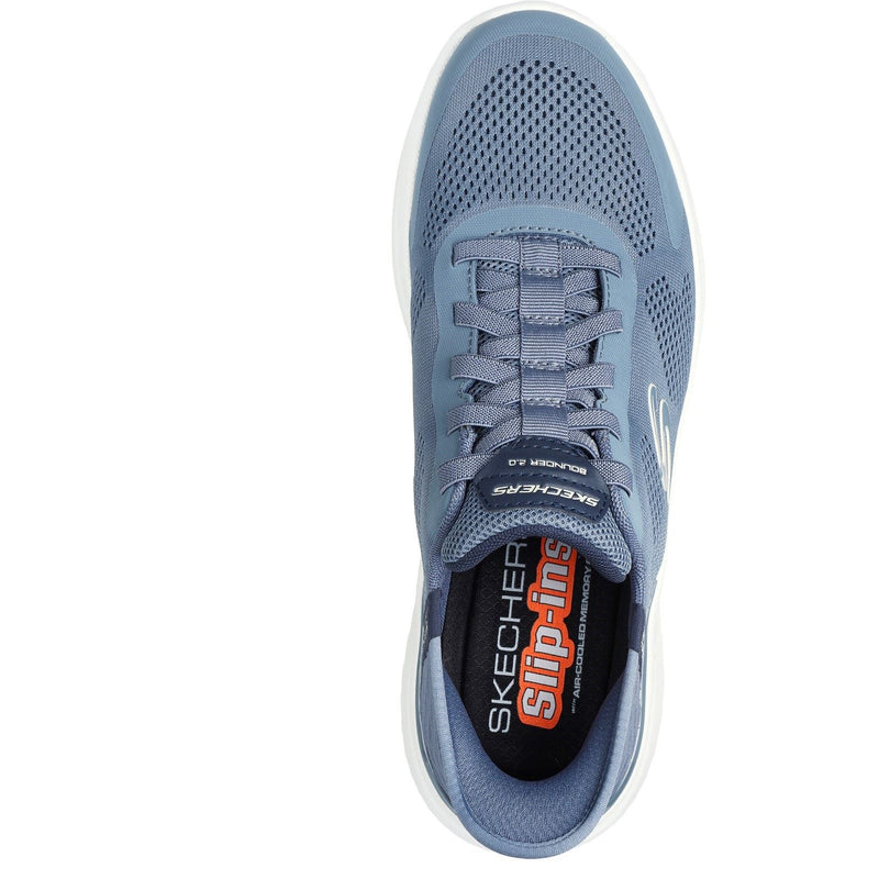 Skechers Bounder 2.0 Emerged Textile Herren-Slate-Sneakers