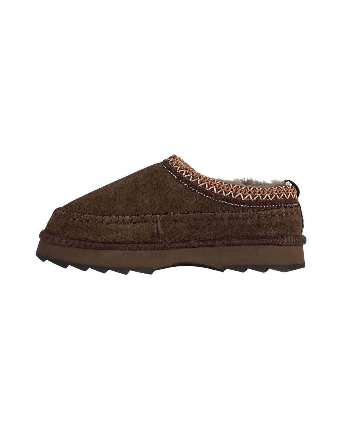 Emu Australia Sharky Adventure Scuff Wildleder Damen Braune Hausschuhe
