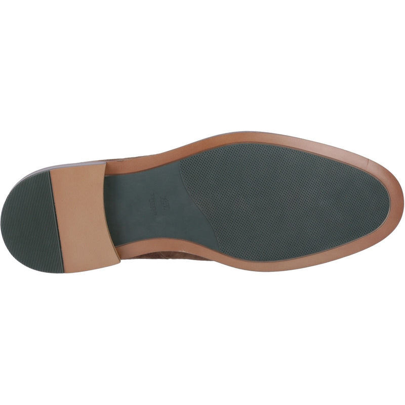 Dune Superior Wildleder Herren Braune Brogues-Schuhe