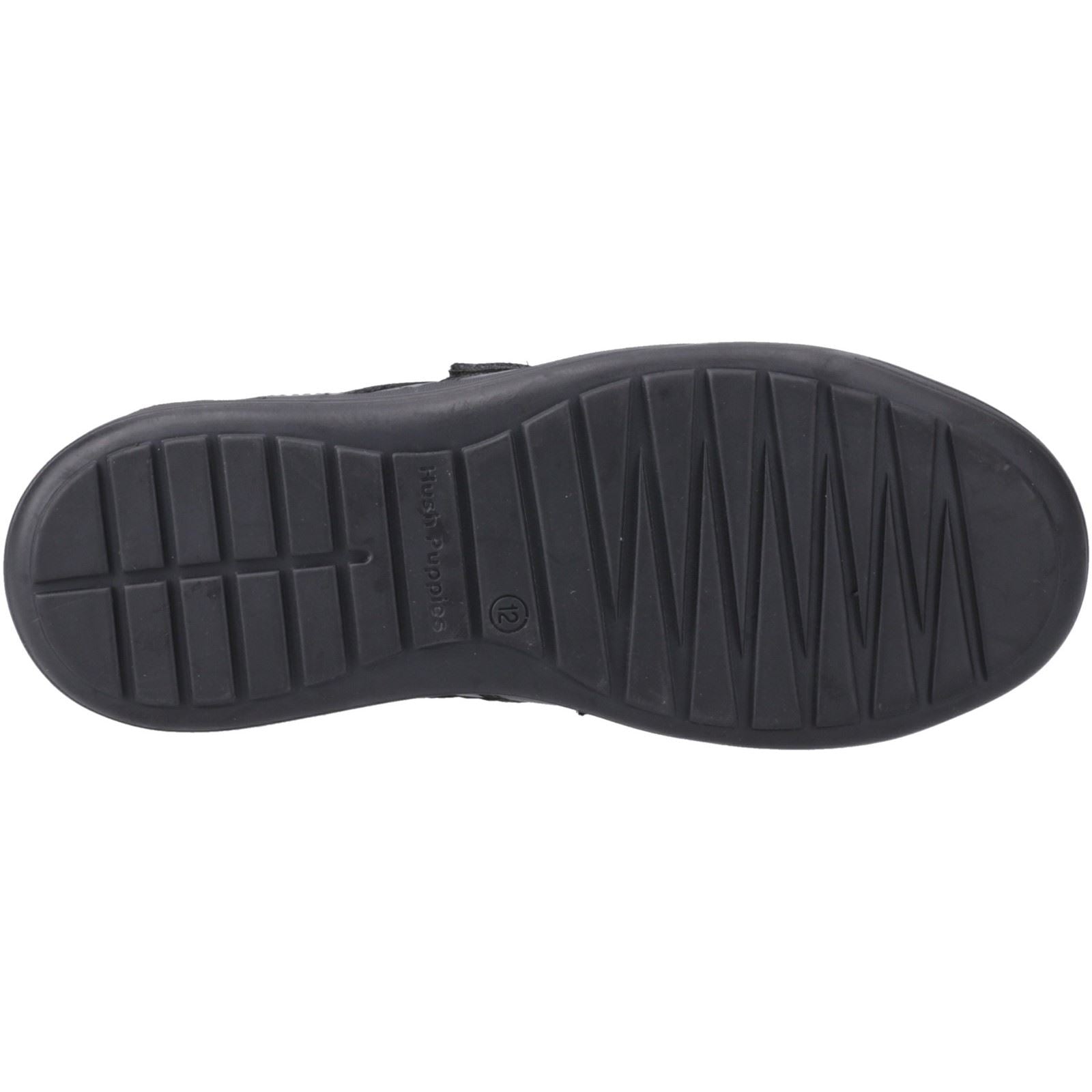 Hush Puppies Sully Lederschuhe Für Jungen In Schwarz