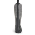 Muck Boots Hale Gummistiefel Schwarz Mit Flauschigem Hahnentrittmuster