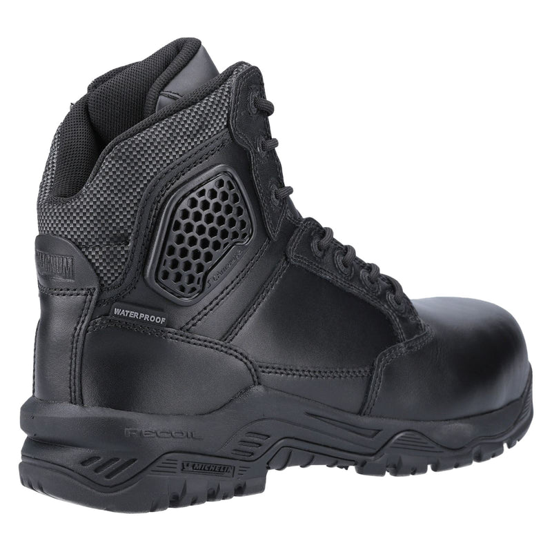 Magnum Strike Force 6.0 Leder Schwarze Sicherheitsstiefel