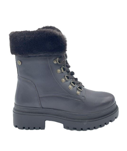 Osprey London The Budapest Leder Damen Braune Stiefel