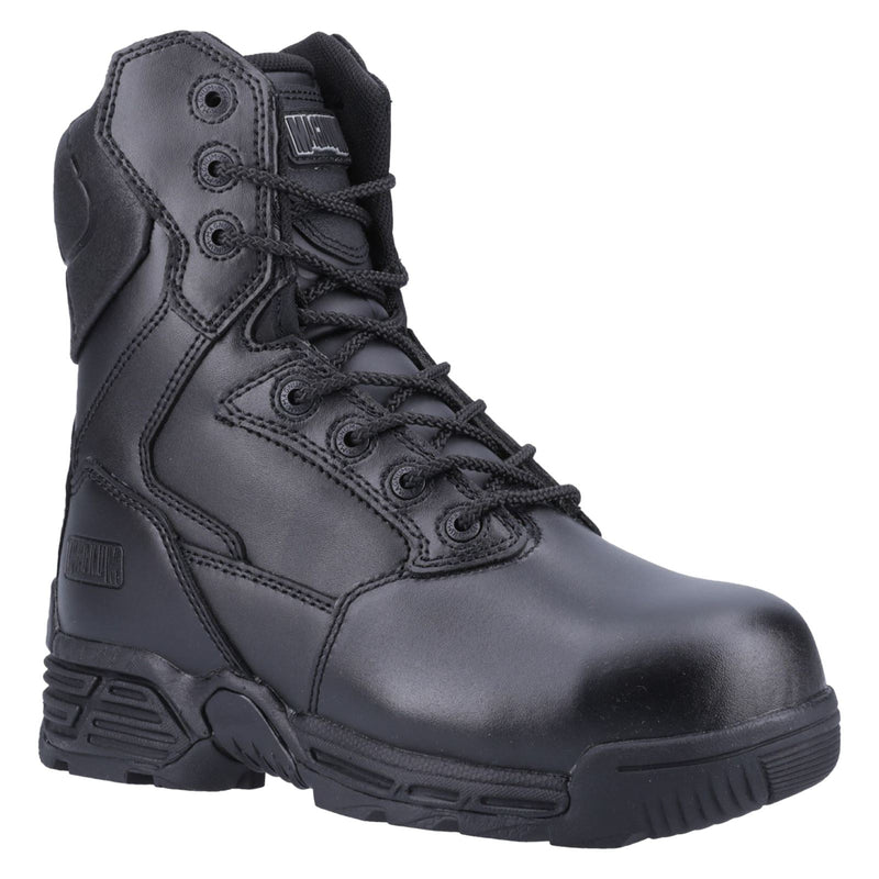 Magnum Stealth Force Acht Komma Null Leder Schwarze Sicherheitsstiefel