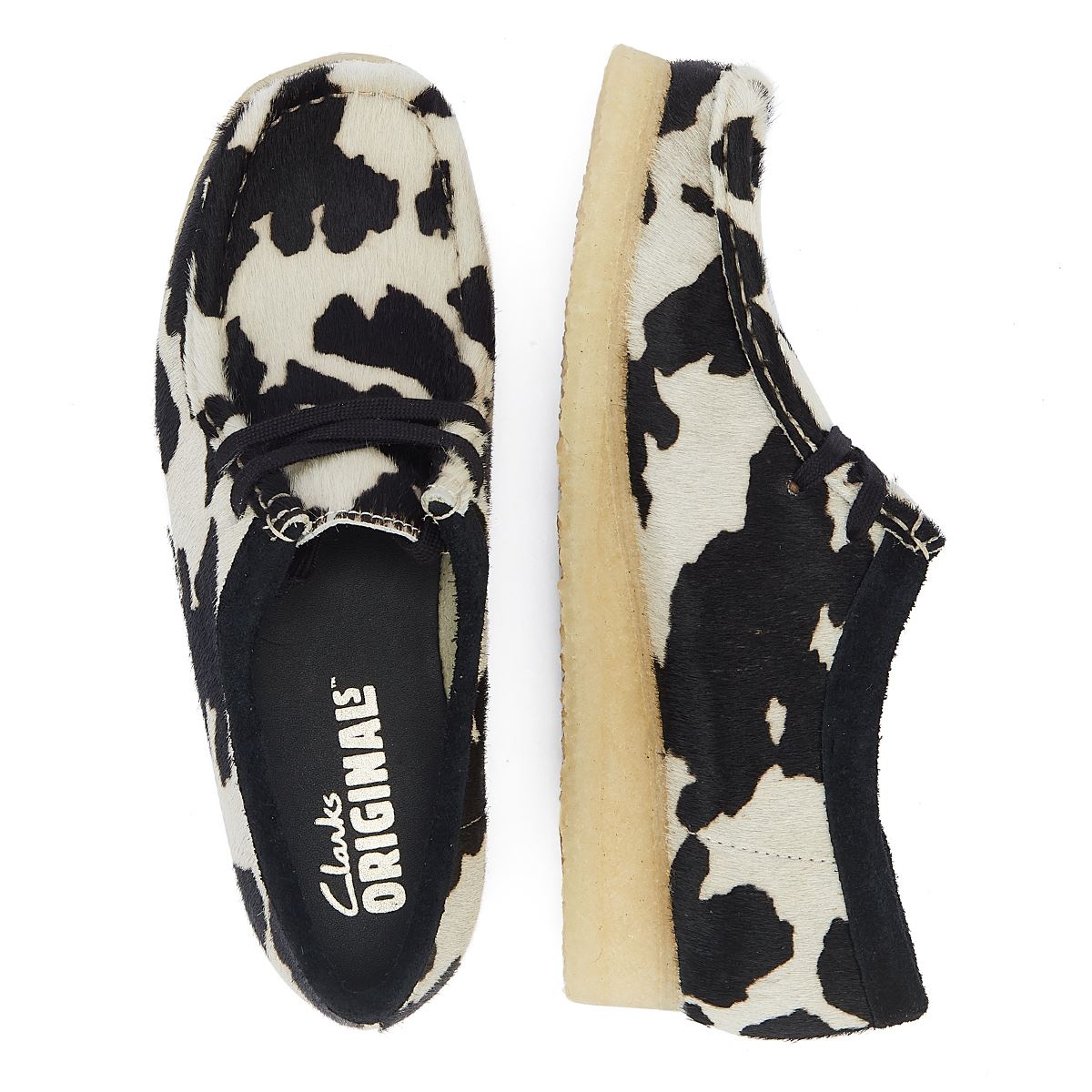 Clarks Originals Wallabee Damen Kuhfell-Lederschuhe