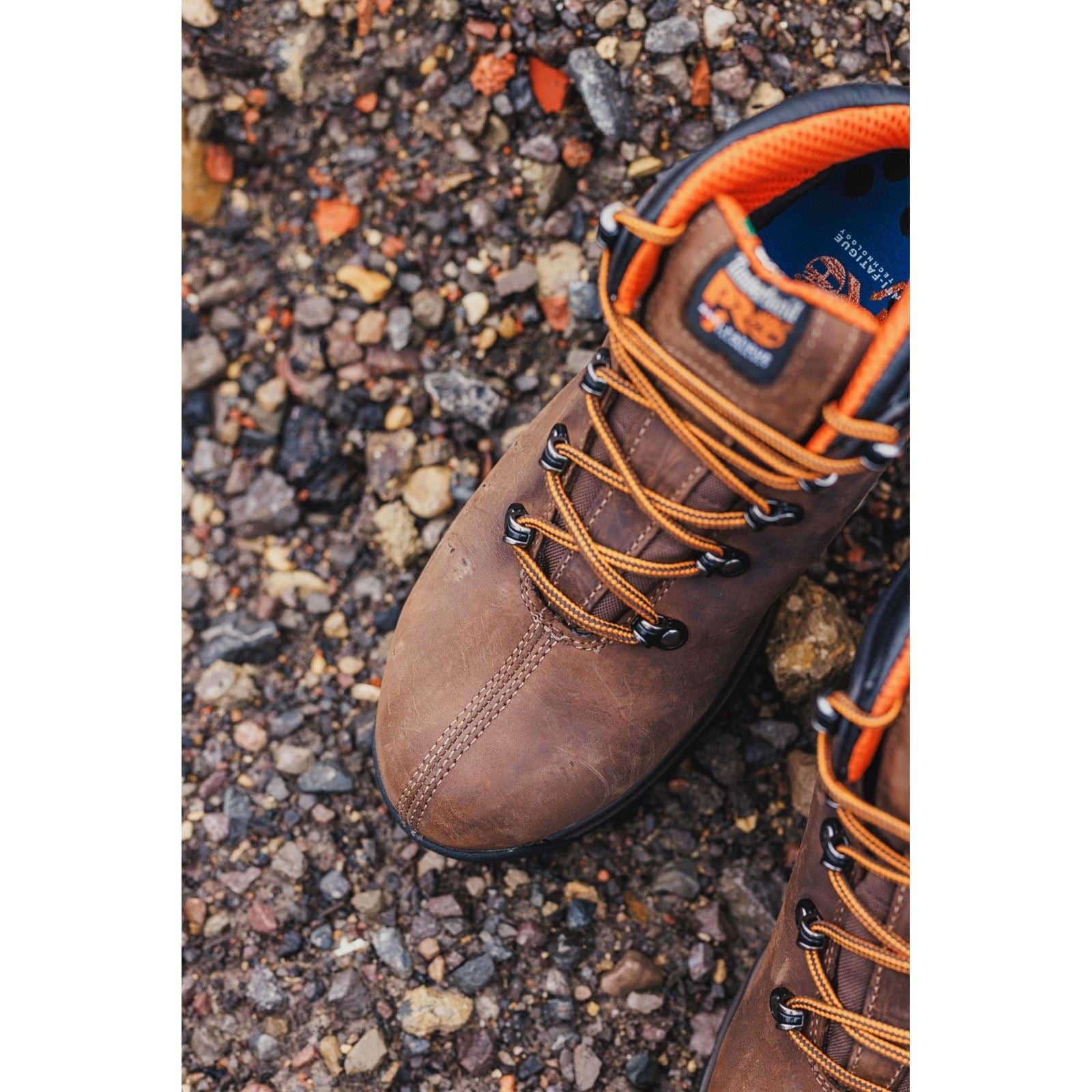 Timberland Pro Splitrock Ct Xt Leder Braune Sicherheitsstiefel