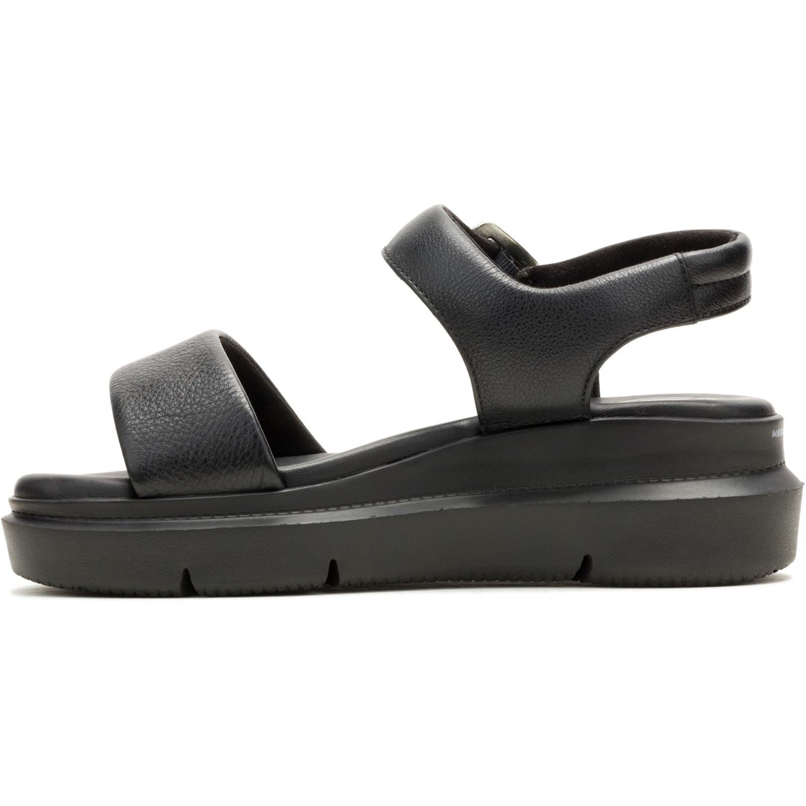 Hush Puppies Uplift Damen Sandalen Aus Schwarzem Leder