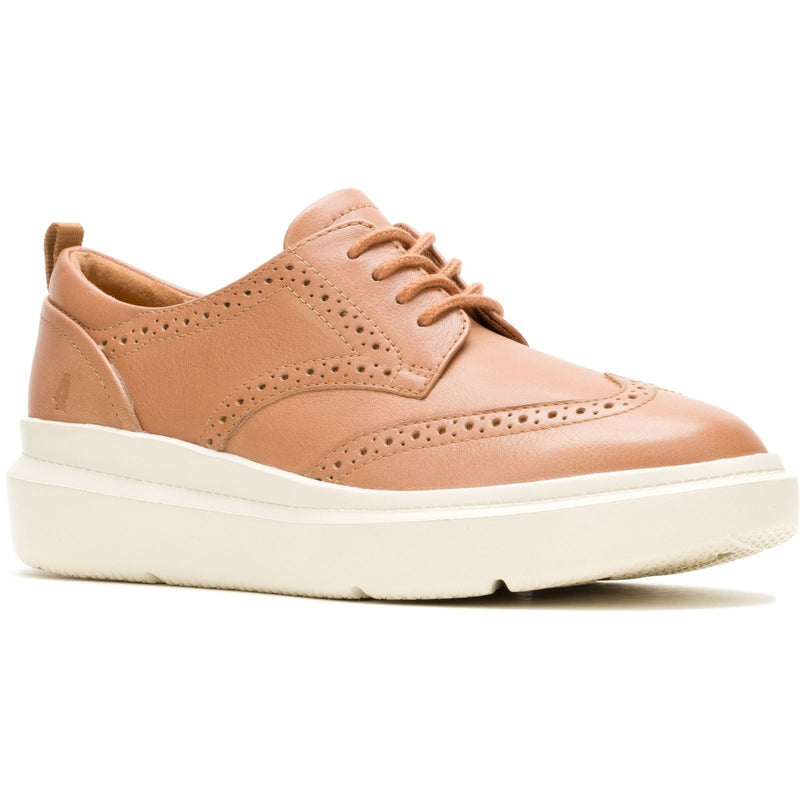 Hush Puppies Joy Damen Brogues Aus Leder In Tan