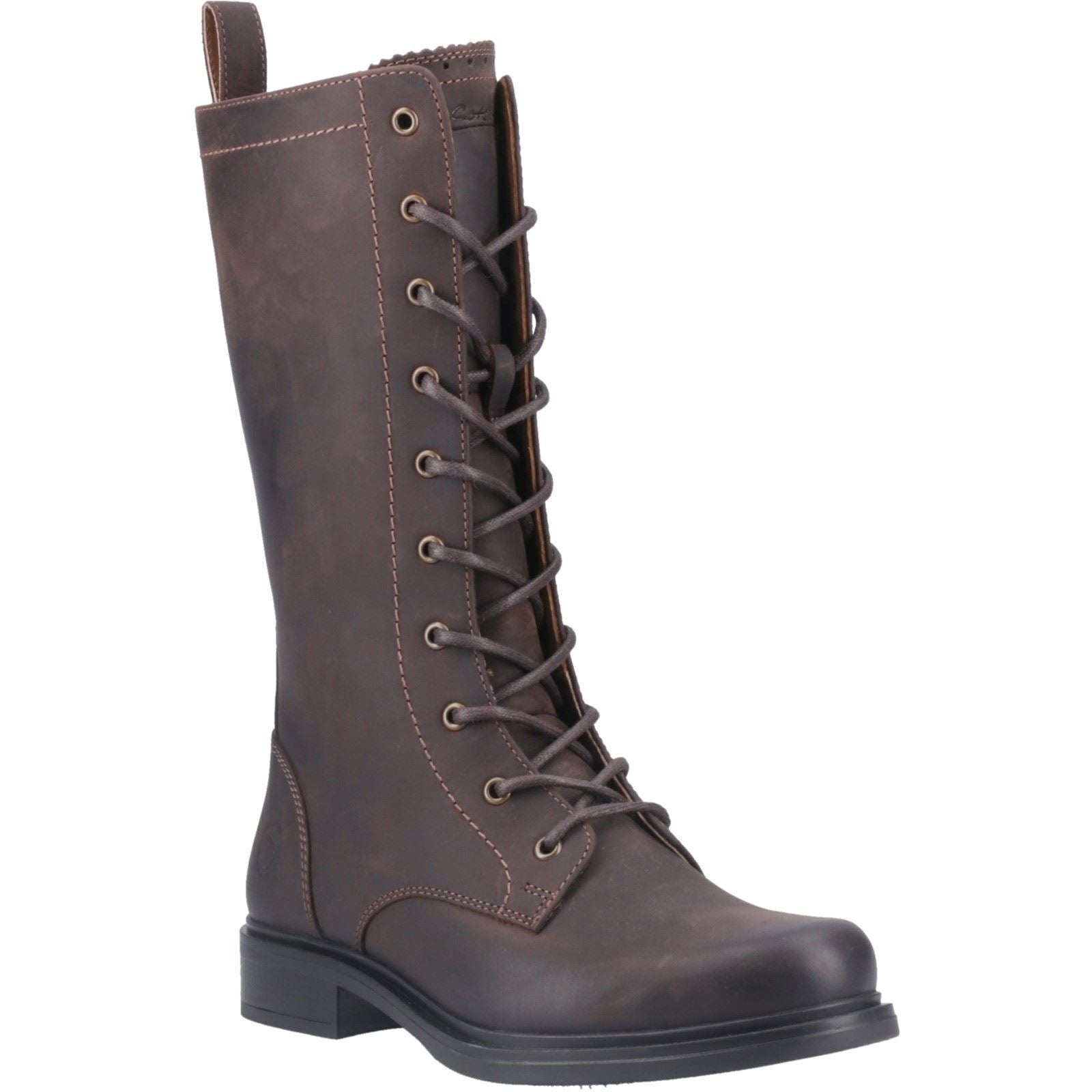 Cotswold Hidcote Damenstiefel aus braunem Leder