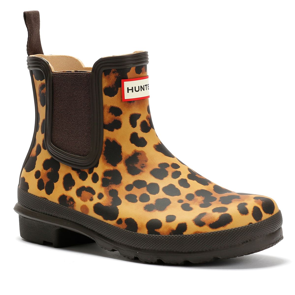 Hunter Original Chelsea Gummi Damen Braune Gummistiefel