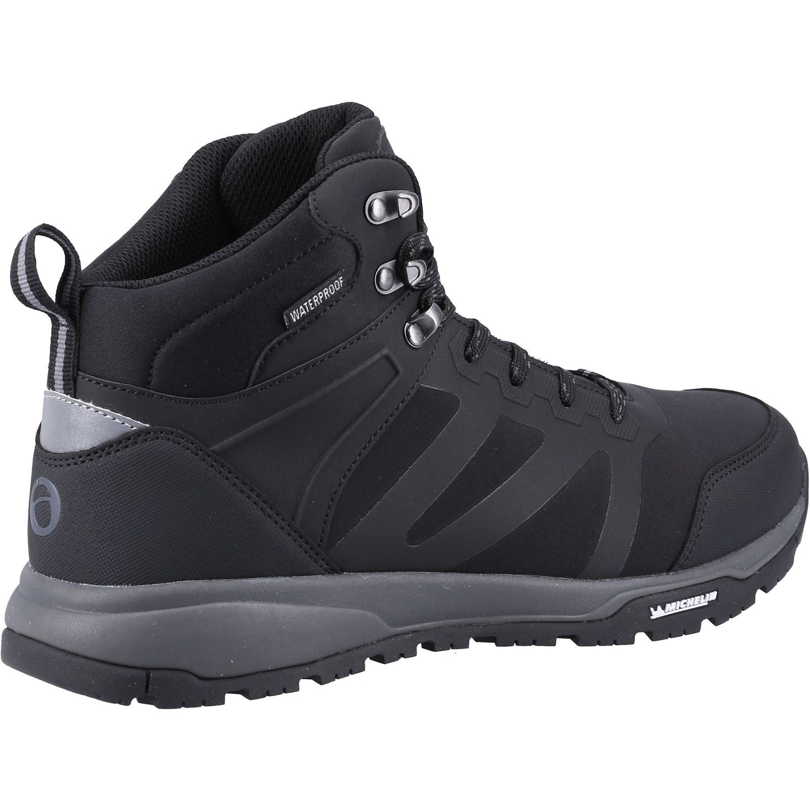 Cotswold Kingham Mid Herren Wanderschuhe In Schwarz