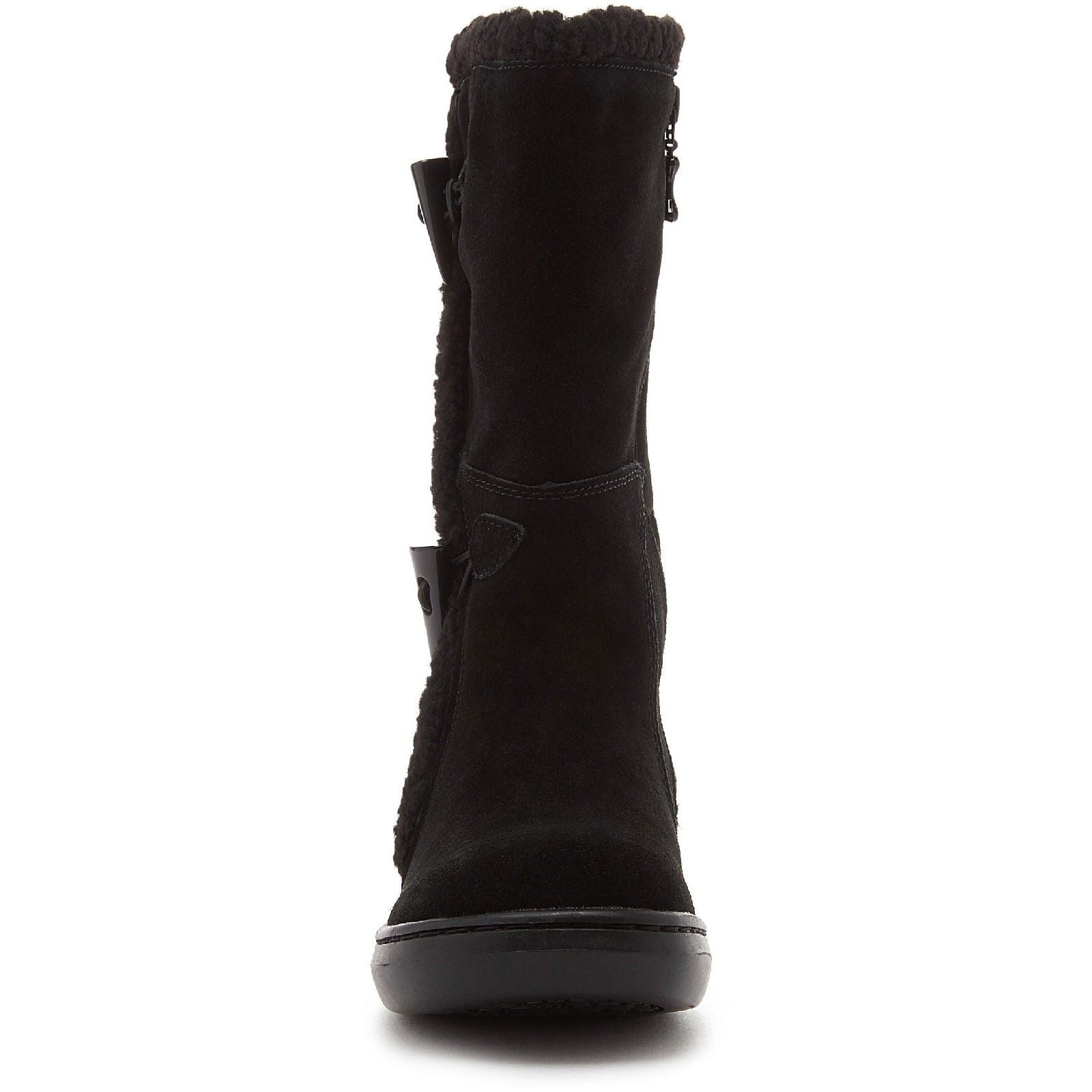 Rocket Dog Slope Damenstiefel Aus Schwarzem Wildleder