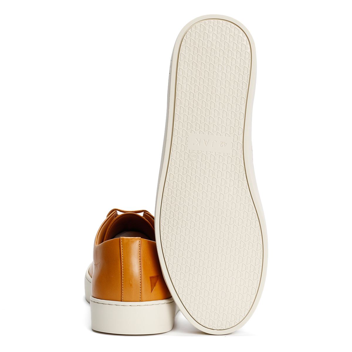 JAK Royal Leder Herren Braune Sneaker