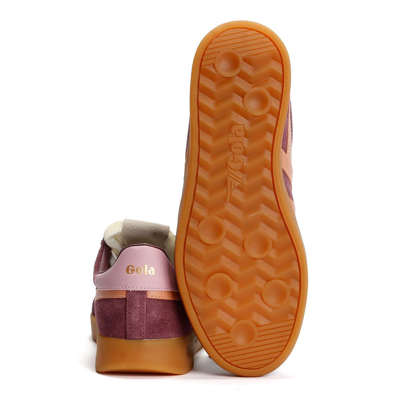 Gola Cyclone Wildleder Damen Lila Sneakers