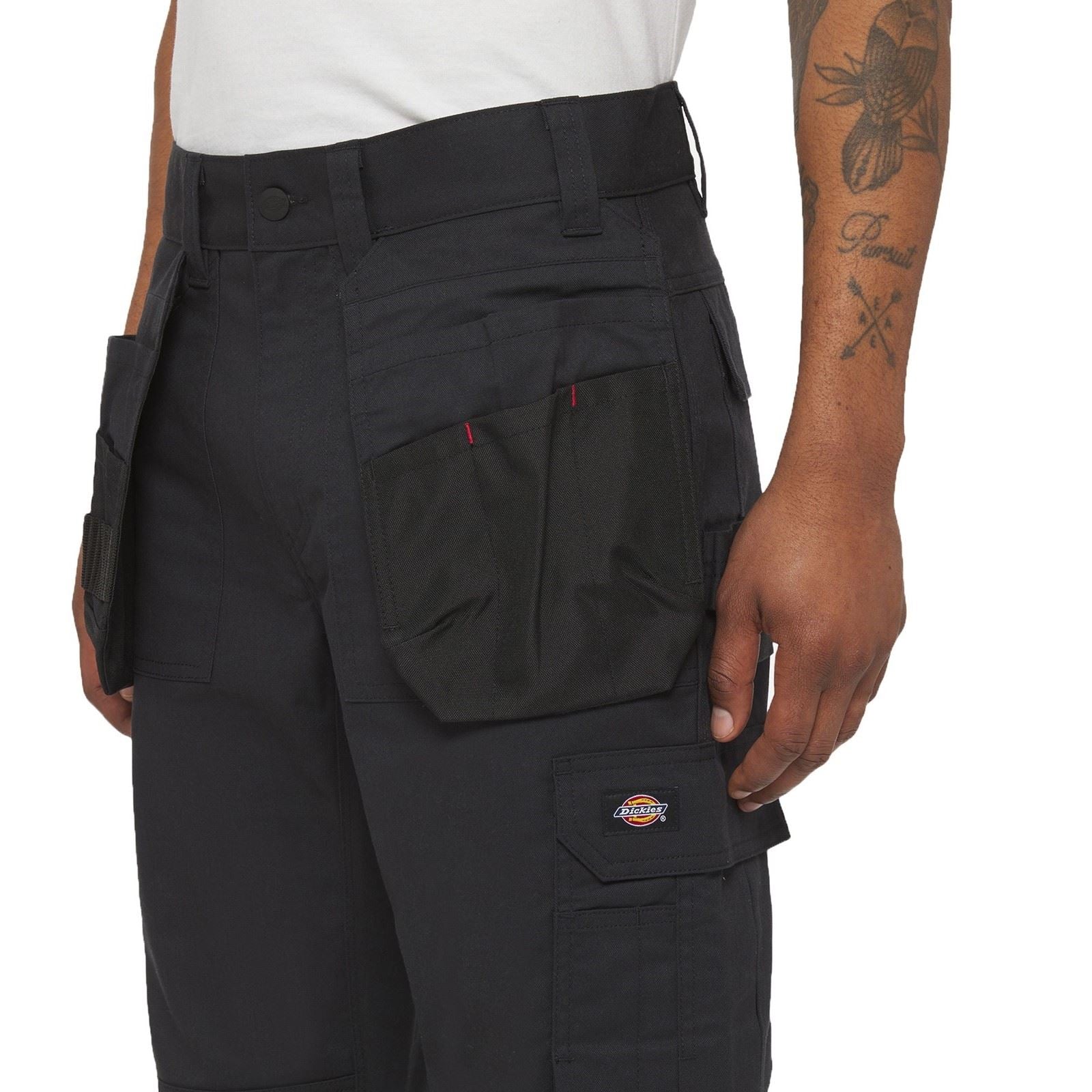 Dickies Multi Pocket Utility Polyester Herren Schwarze Farbe Arbeitshose