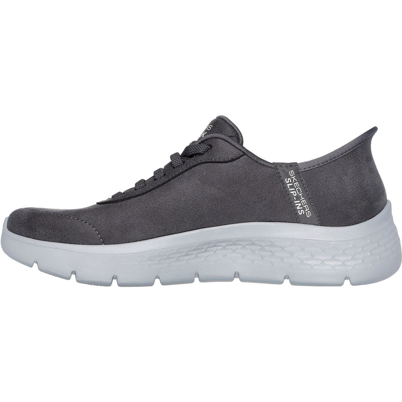 Skechers Go Walk Flex Mali Textile Damen Sneakers In Anthrazit